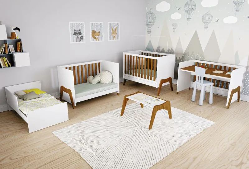 CONJUNTO QUARTO INFANTIL ALTAMENTE ELEGANTE E FUNCIONAL SURPREENDA-SE!! 727TT7 - Foto 5