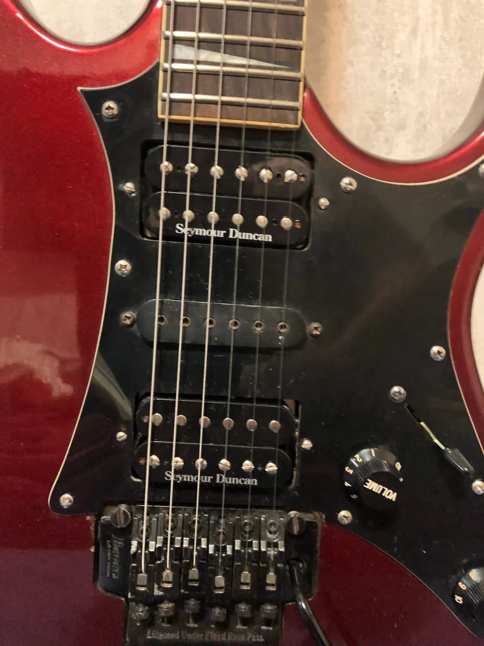 Vendo Ibanez EX Series 350BRM com captadores Seymour Duncan
