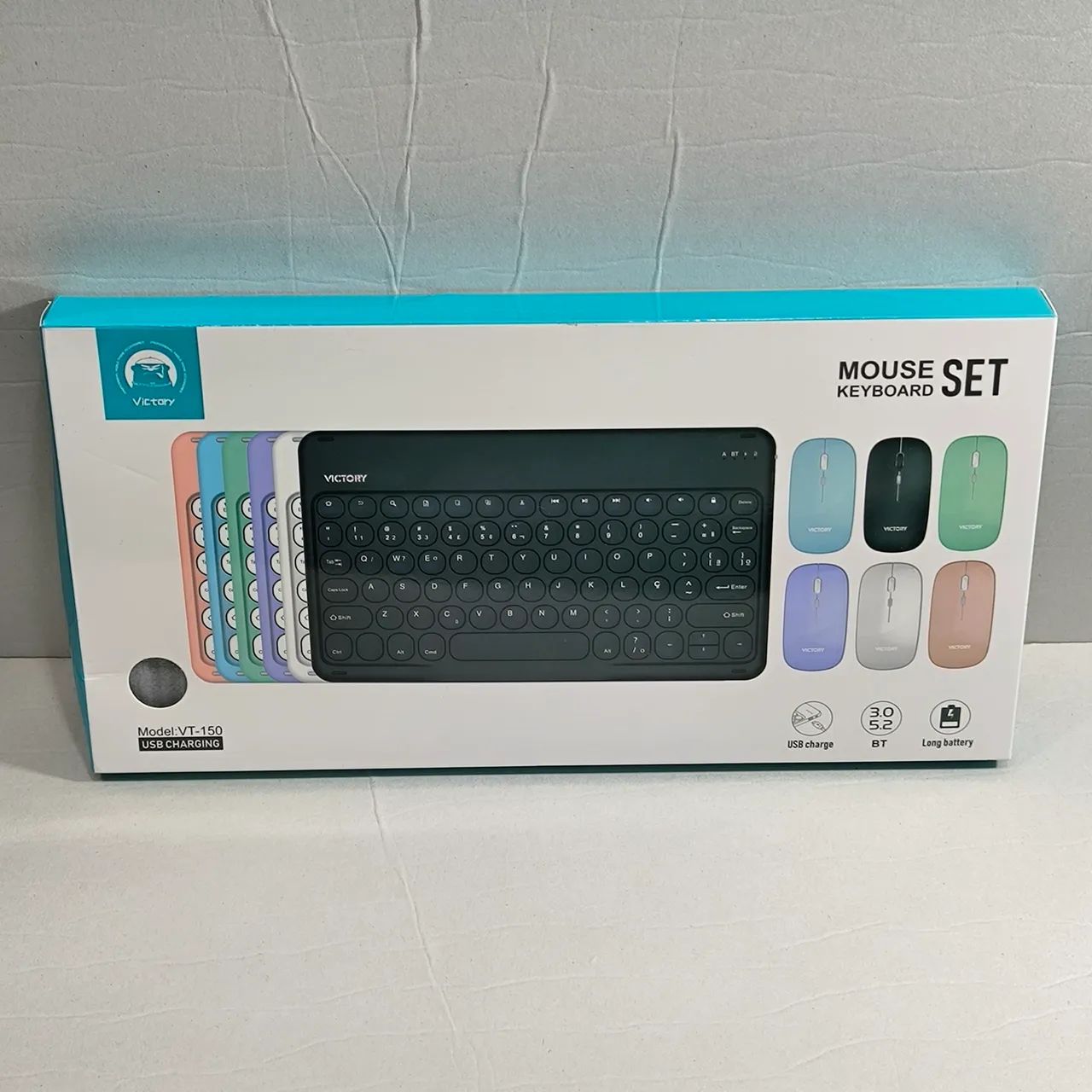 Teclado e mouse sem fio bluetooth  - Foto 2