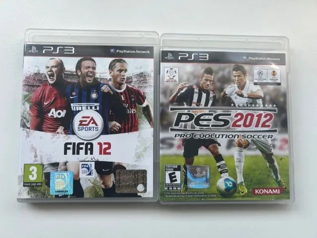 combo fifa e pes 2012