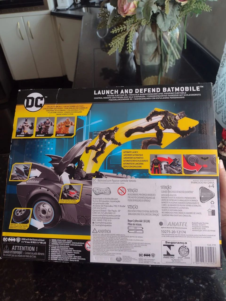 Brinquedo Batman e Batmóvel com controle remoto  - Foto 4