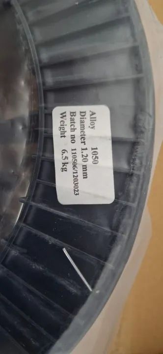 Arame de Solda de Alumínio, R$35,00 o quilo!!! Excelente!!!! - Foto 2