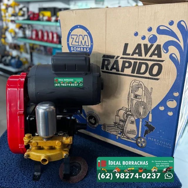 Lavadora Alta Pressao 2CV - 20lt - Ideal para Lava Jato