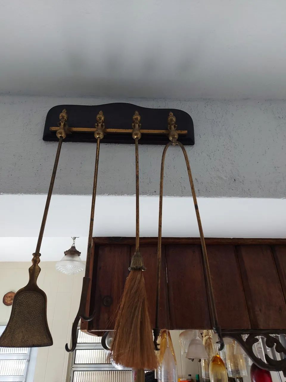 CONJUNTO PARA LAREIRA ANTIGO - Foto 4