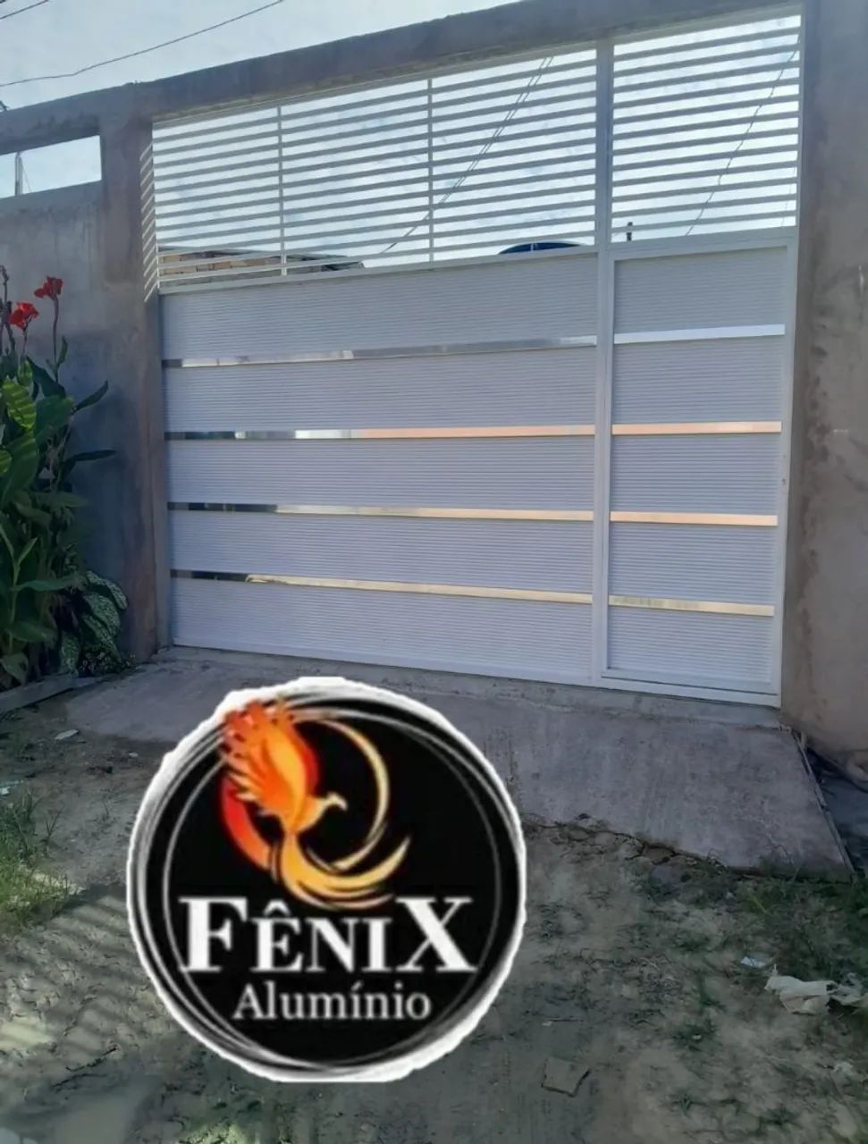Portão de Alumínio R$600 o metro quadrado  - Foto 3