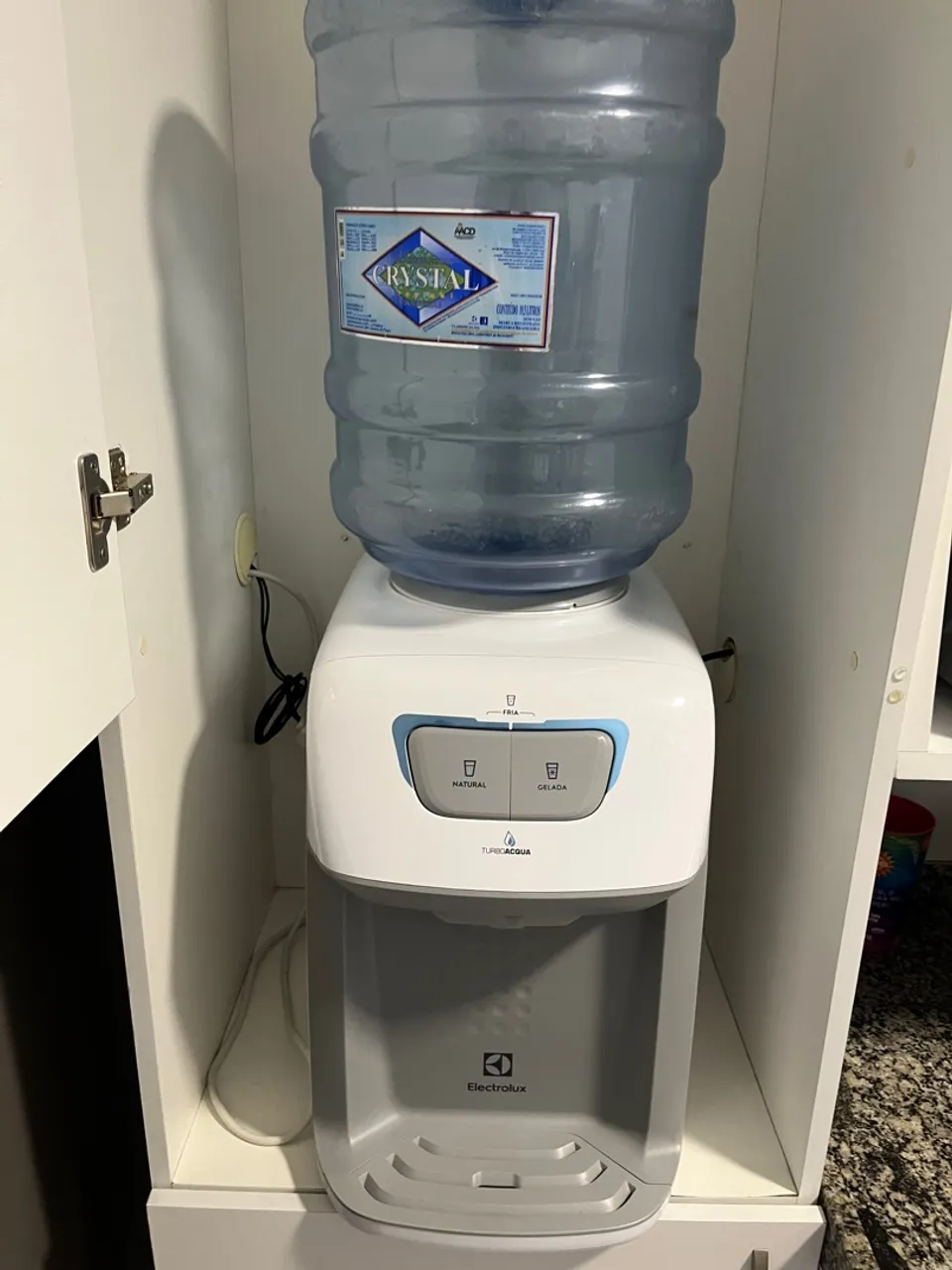 gelagua electrolux turbo água