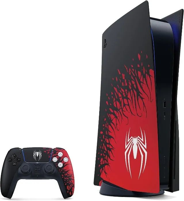 Console Playstation 5 Sony, SSD 825GB, Marvel's Spider-Man 2 Limited Edition Novo Lacrado