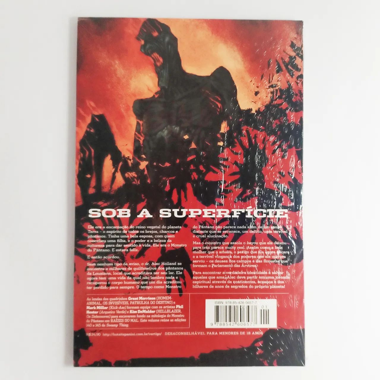 Monstro do Pântano: Raízes do Mal vol. 01 (05/2017) Panini - Capa cartão - Foto 2