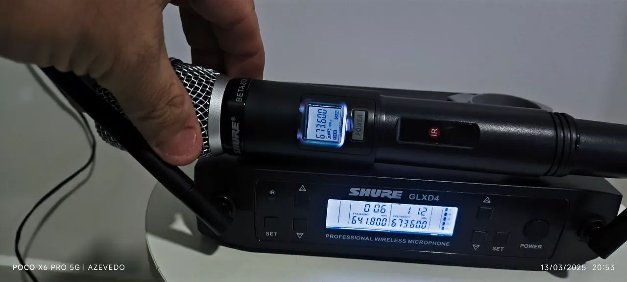 Microfones sem fio UHF - Foto 2