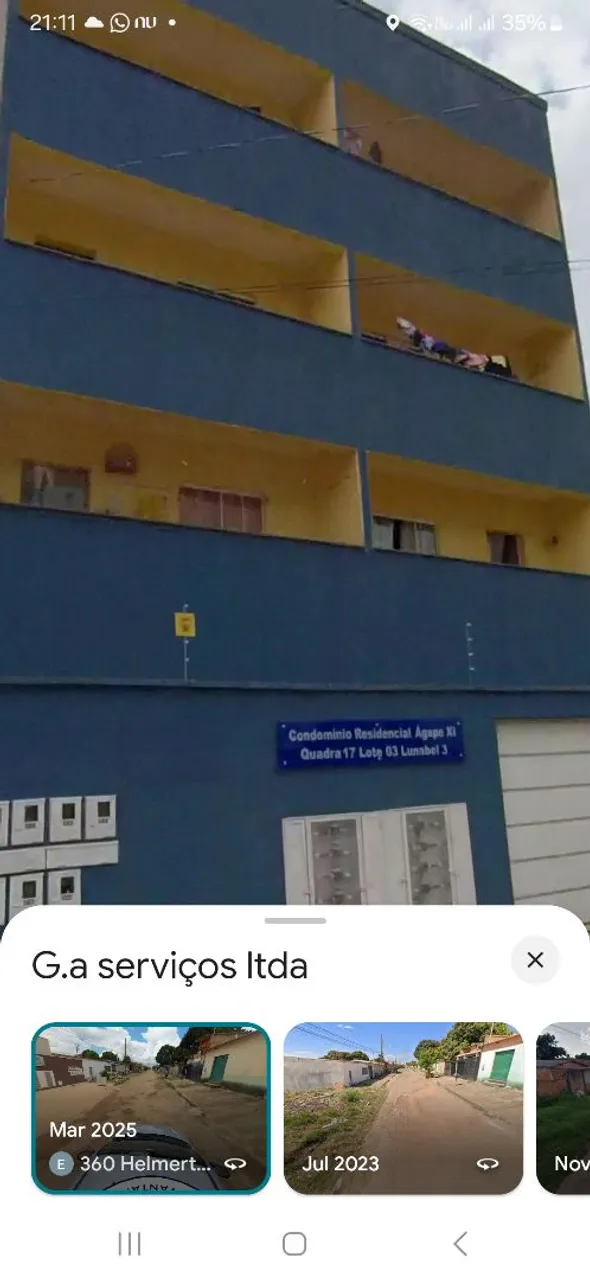 Alugo apartamento 700,00