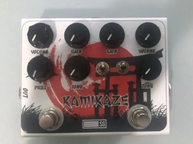 Pedal de drive/distorção spanish fx Kamikaze SG