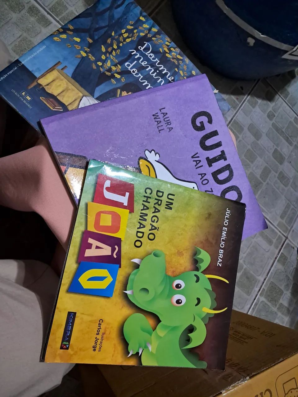 Livros infantis - Dormir, Dragão, Guido