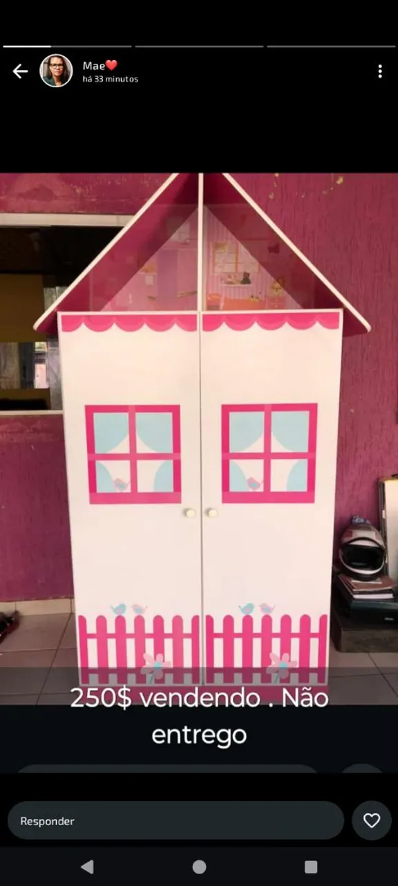 Guarda-Roupa Infantil Casa