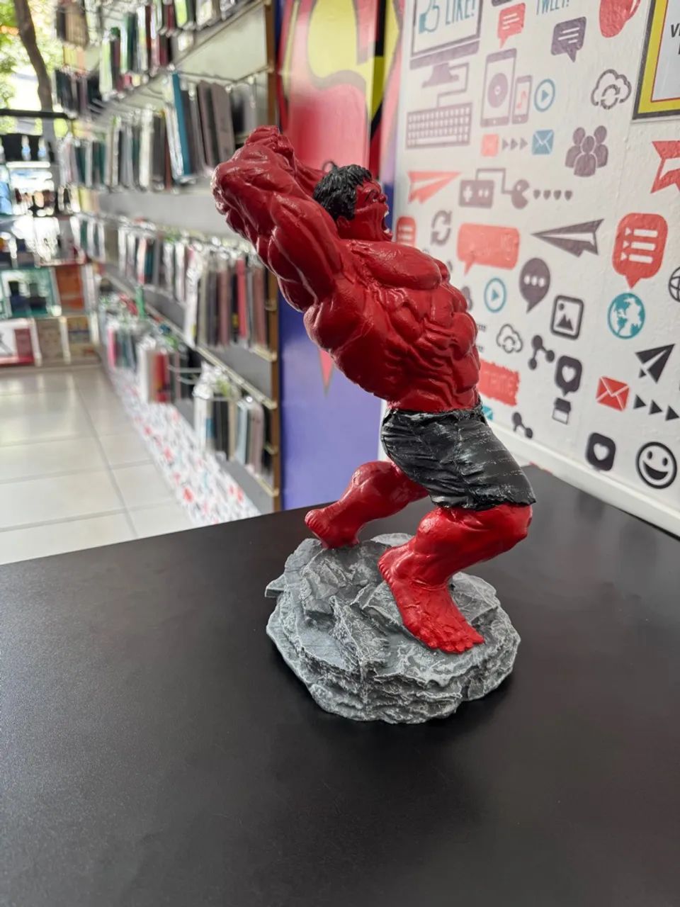 Action figure Hulk vermelho  - Foto 4