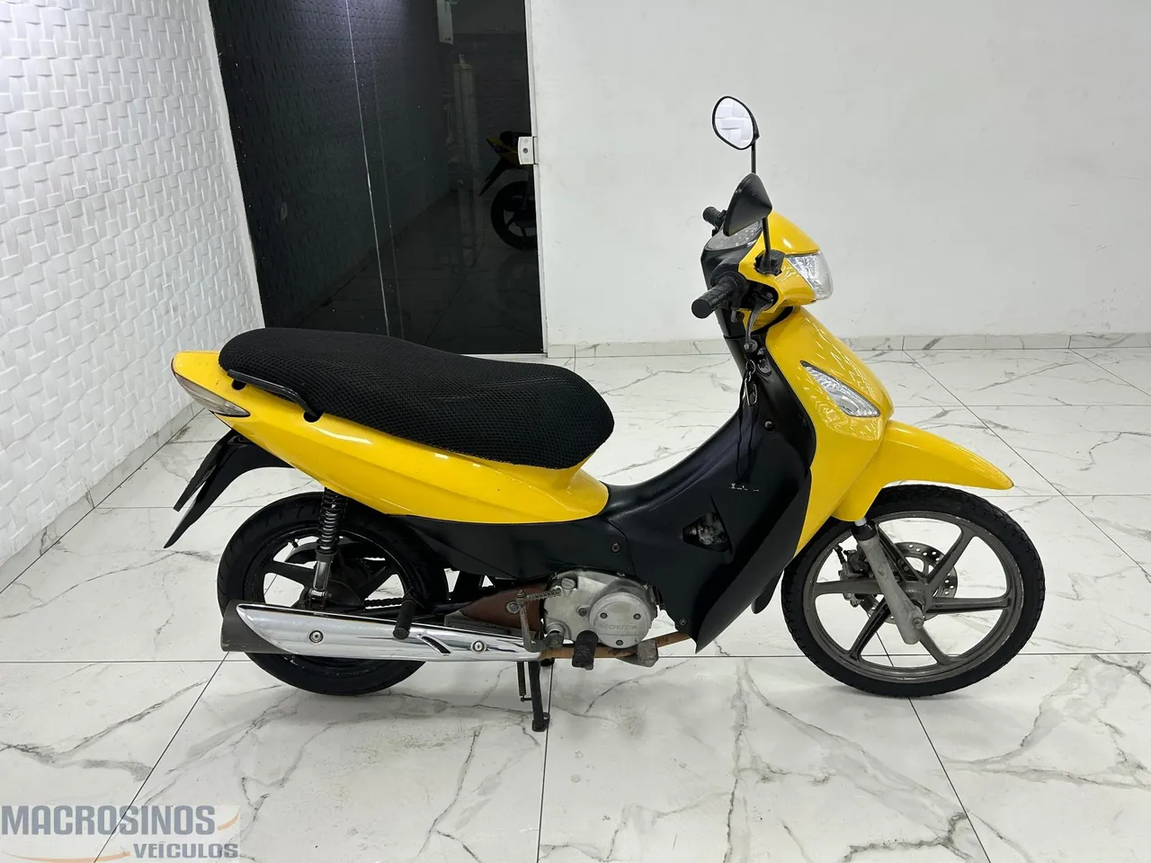 BIZ 125+ COMPLETA AMARELA 2007/2007