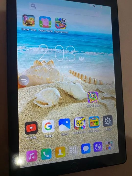 Tablet Tela 10.1 Android Faz e recebe ligação Wi-Fi ou Chip Cosmos Excelente estado  - Foto 3