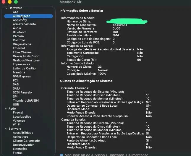 MacBook Air M2 - 8GB RAM / 256GB SSD - Cinza-Espaço - Foto 5