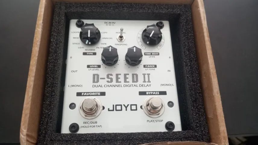 Pedal de efeito Joyo D-Seed II  - Foto 3