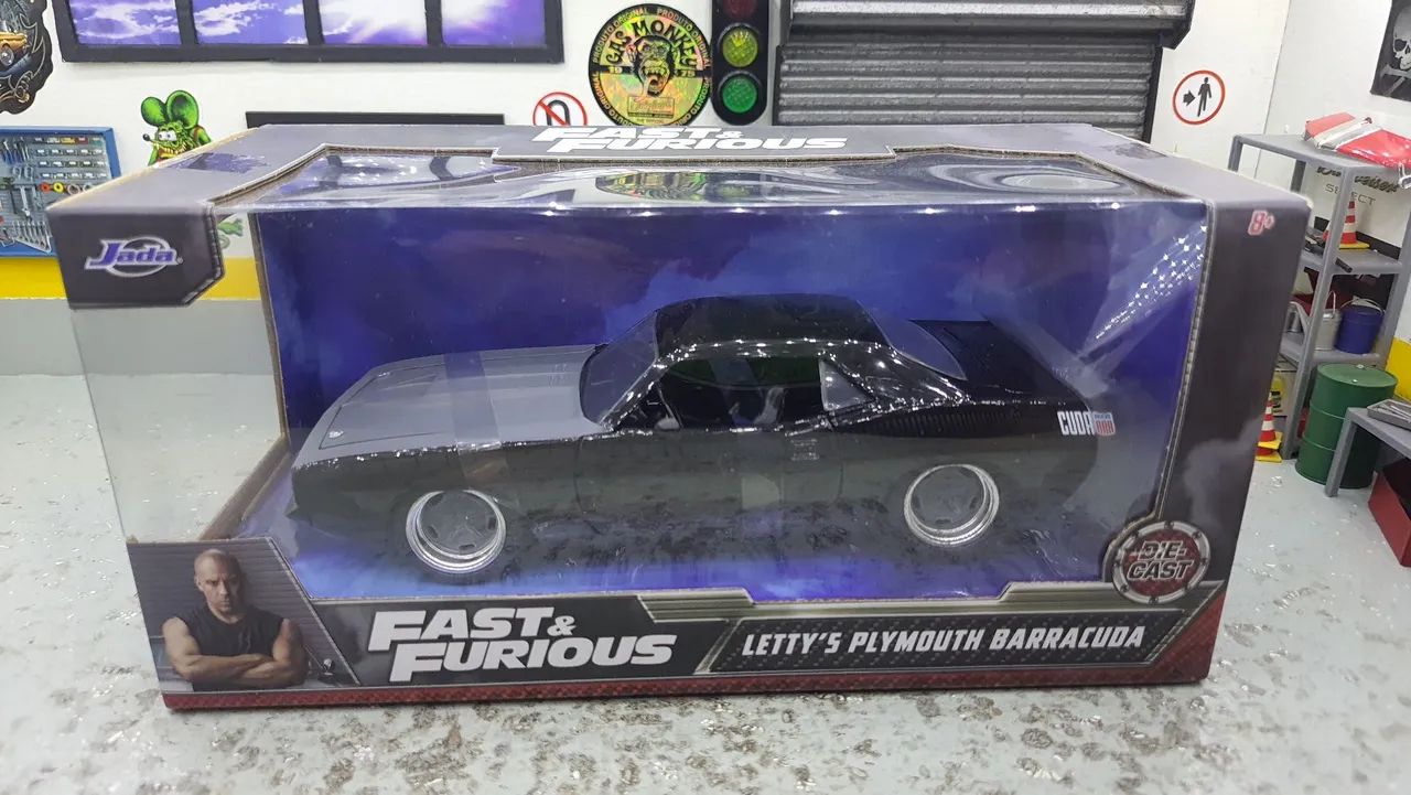 Jada バラクーダ Letty's Plymouth Barracuda ワイルドスピード