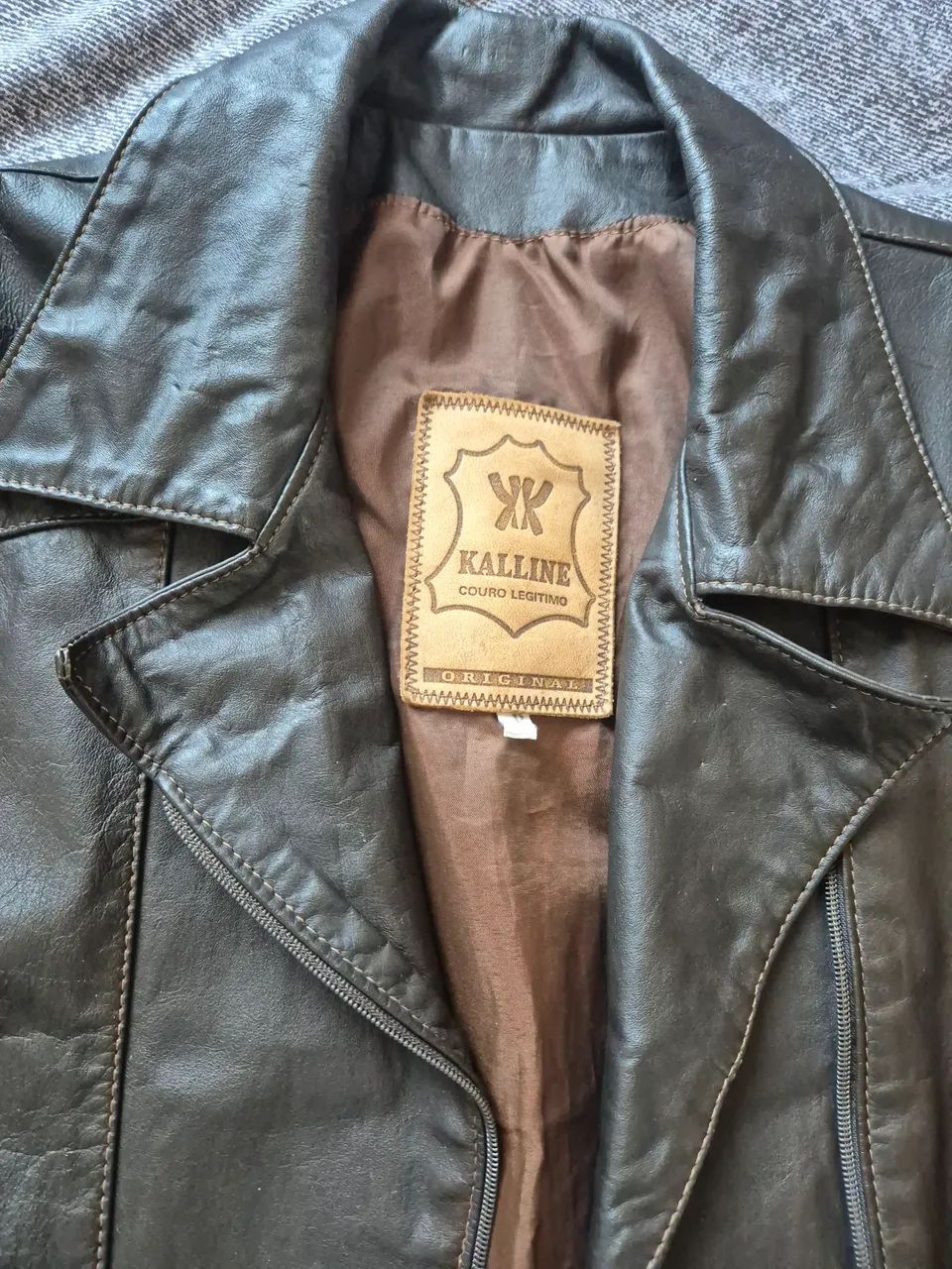 Couro Marrom Jaqueta De Couro Olx Jaqueta De Couro Nova Roupas