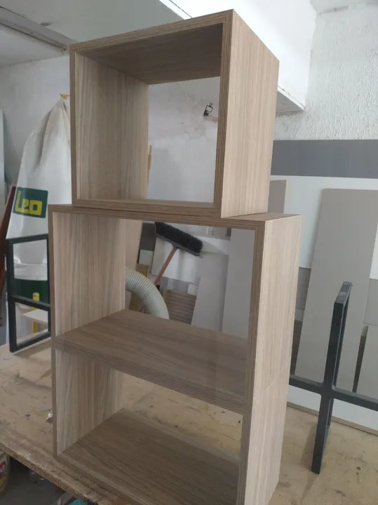 Nichos em MDF gengibre