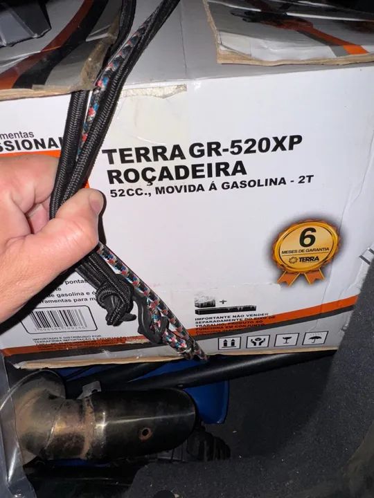 Cortador de grama a gasolina + roçadeira a gasolina  - Foto 5