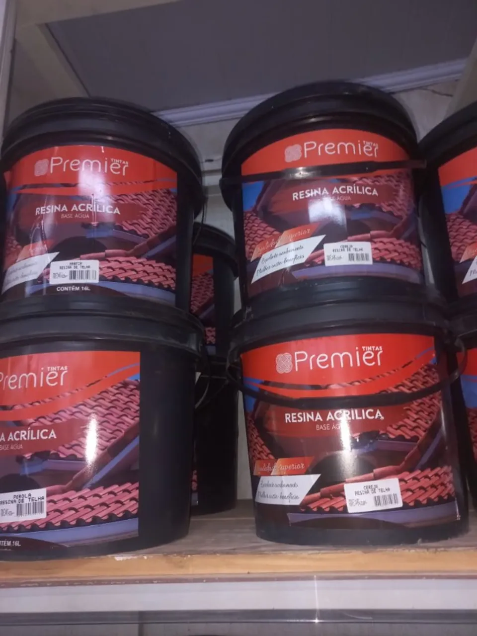 resina acrílica 16 litros premier 189,90 a vista 