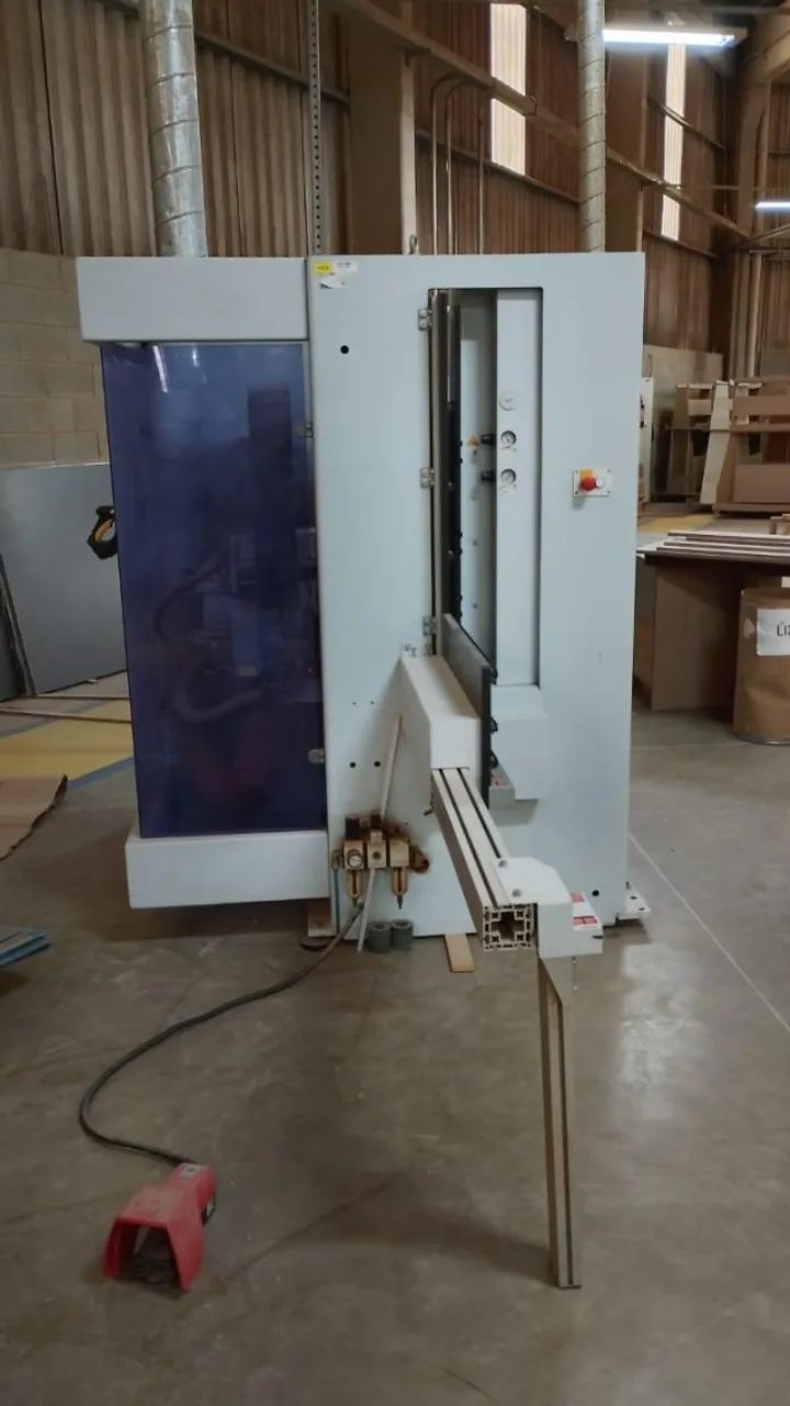 Centro de Furação Homag - Equipamento completo e pronto para produção - Foto 5