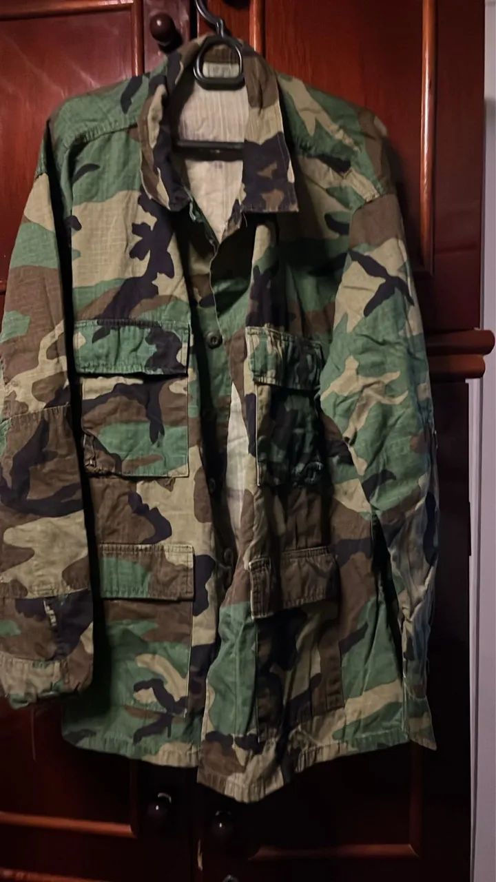 Jaqueta Exército Americano camuflada - Foto 5