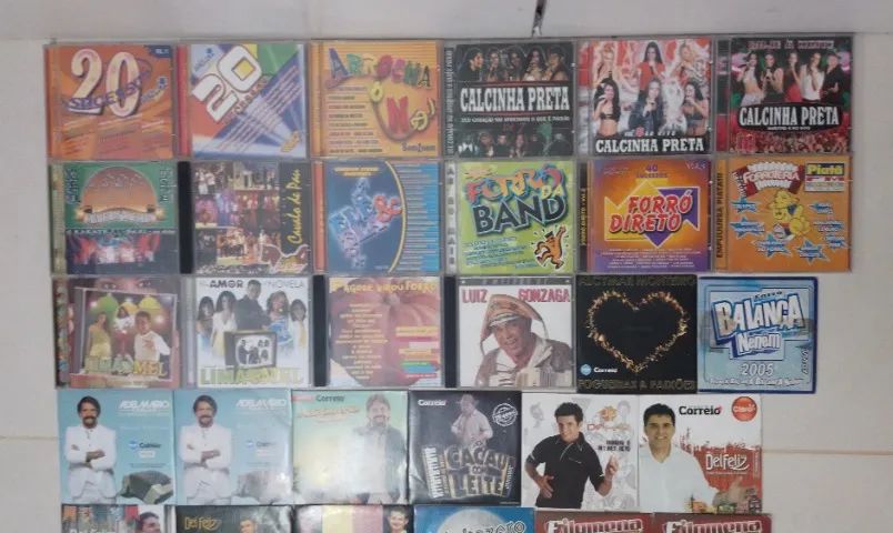 CDs e DVDs de Musicais Forró Diversos Antigos - Foto 4