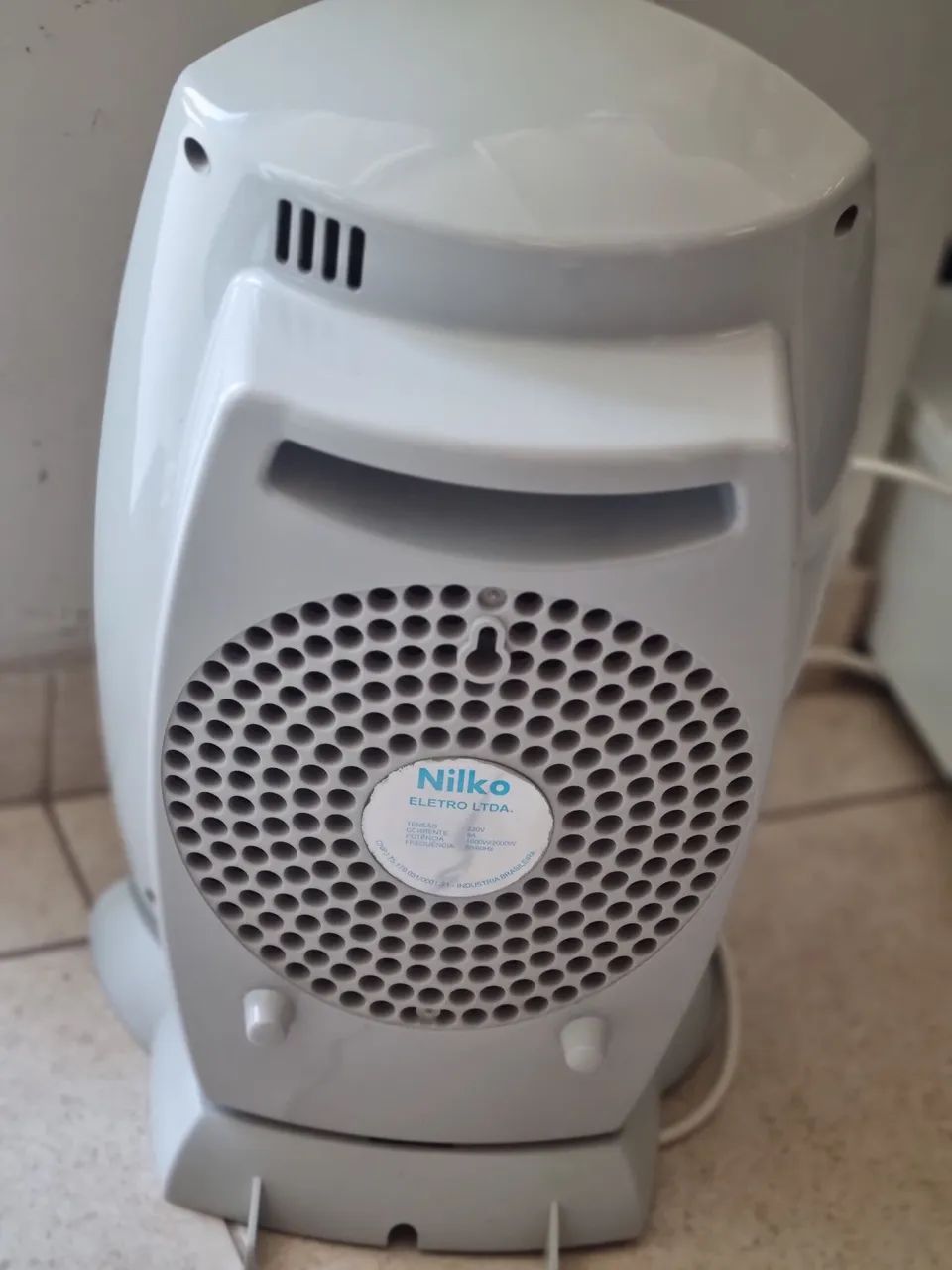 Aquecedor Elétrico Nilko 220v Ótimo Estado  - Foto 4