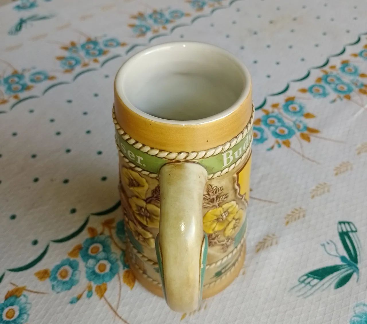 Rara Caneca Cerveja Budweiser Califórnia 1981 Beer Stein Edição Limitada CS-56 - Foto 4