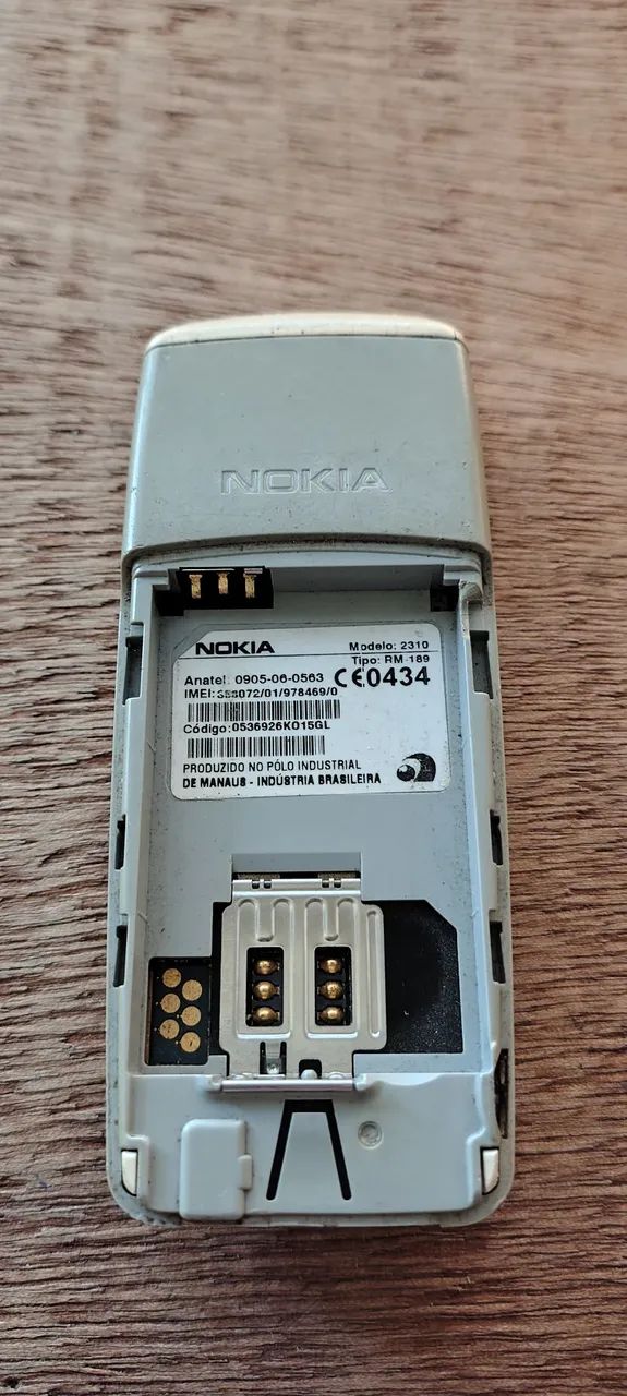 Celular Nokia 2310 - Original - Ligando+Bateria sem Tampa - Foto 2