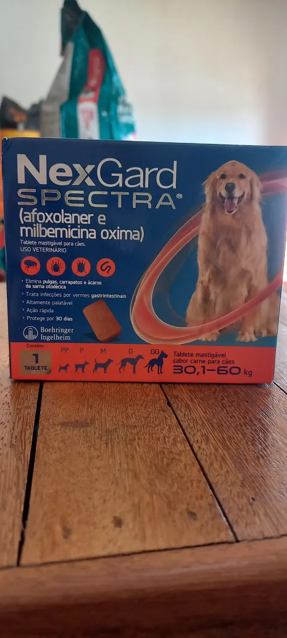 NexGard Spectra - Antipulgas e Carrapatos para Cães
