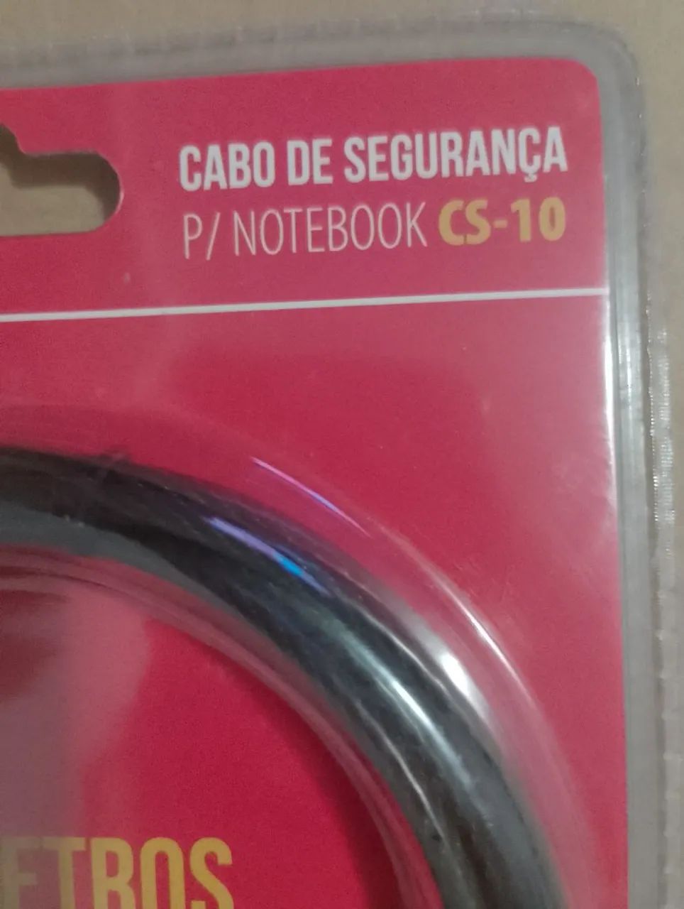 Cabo de Segurança para Notebook C3Tech CS-10 - Foto 2