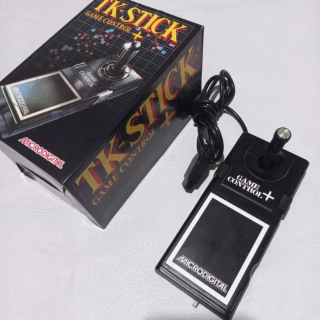 Exclusivo e Único TK-Stick Game Control Plus, Adaptado para TK2000 ou TK 90X/ TK 95/ Atari