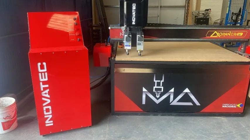 Router completa com mesa de 5mts 