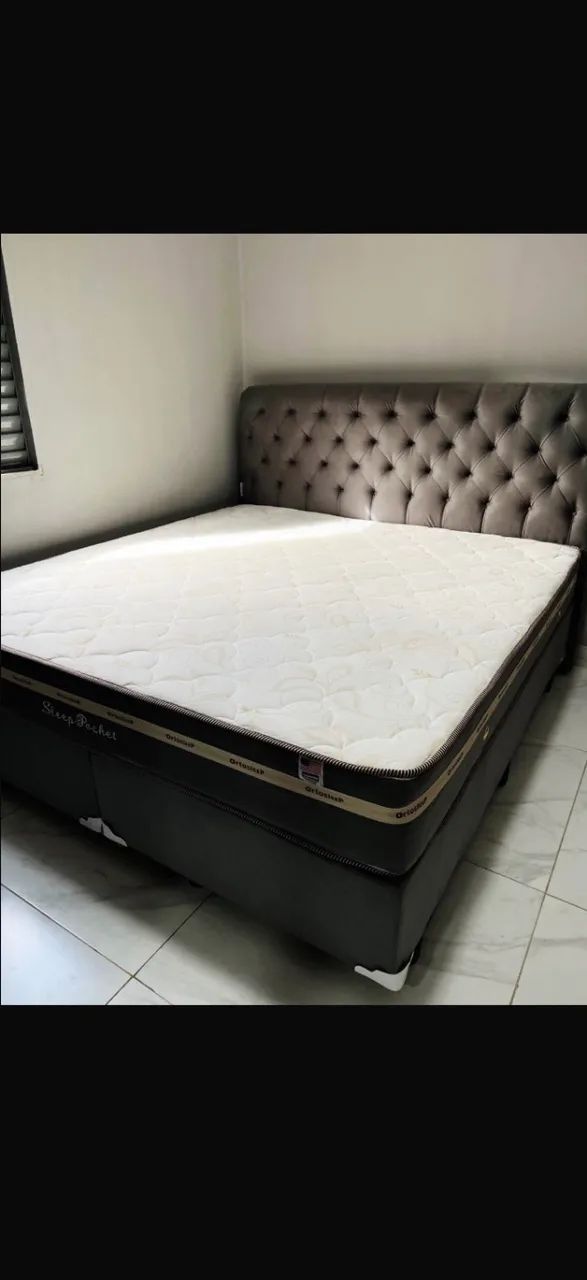 Cama box colchão e base (NovA 