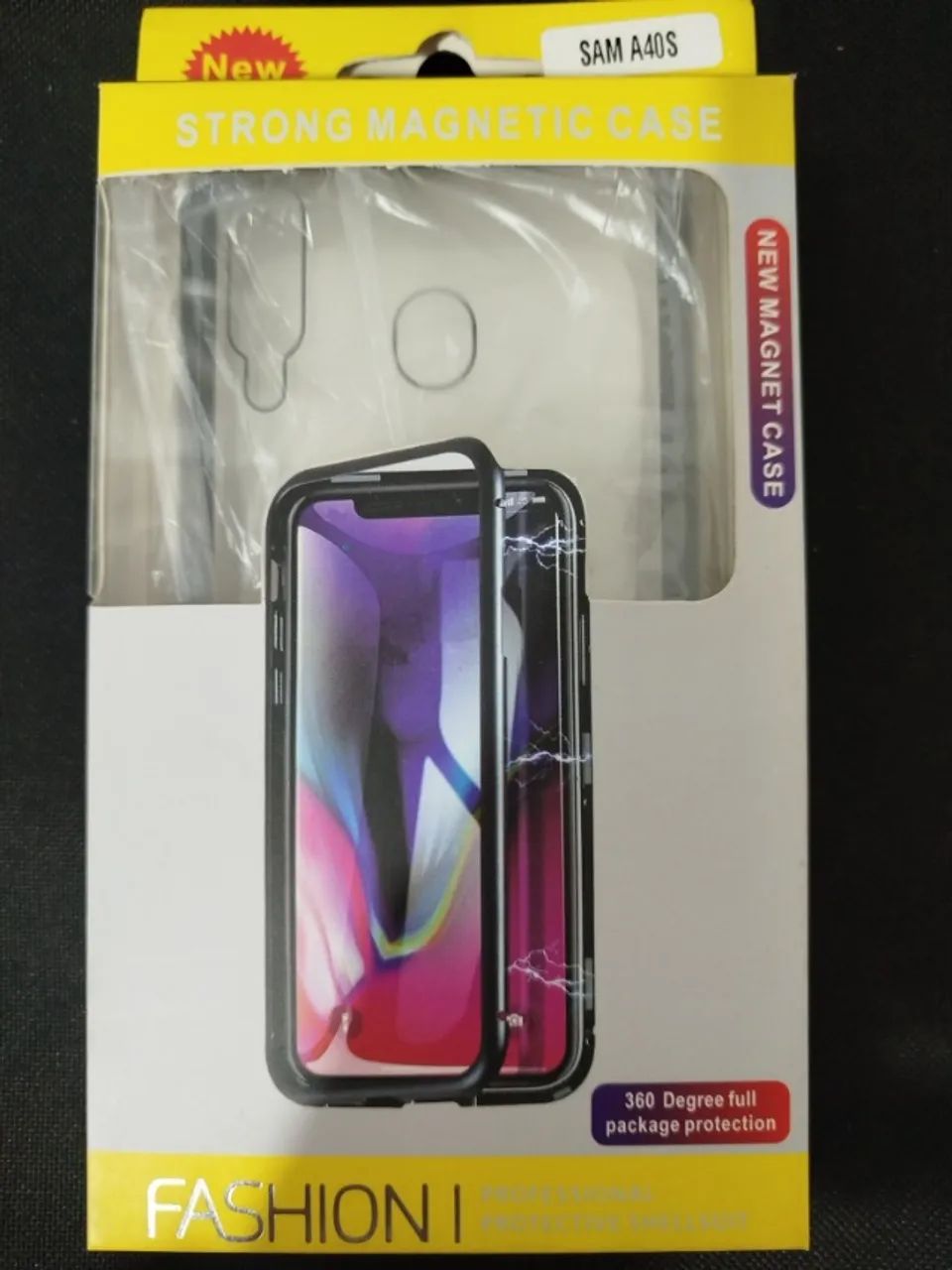 Case Magnético Capinha Compatível Celular Samsung A40S Vidro Só Atrás. Perguntas (19) 9983