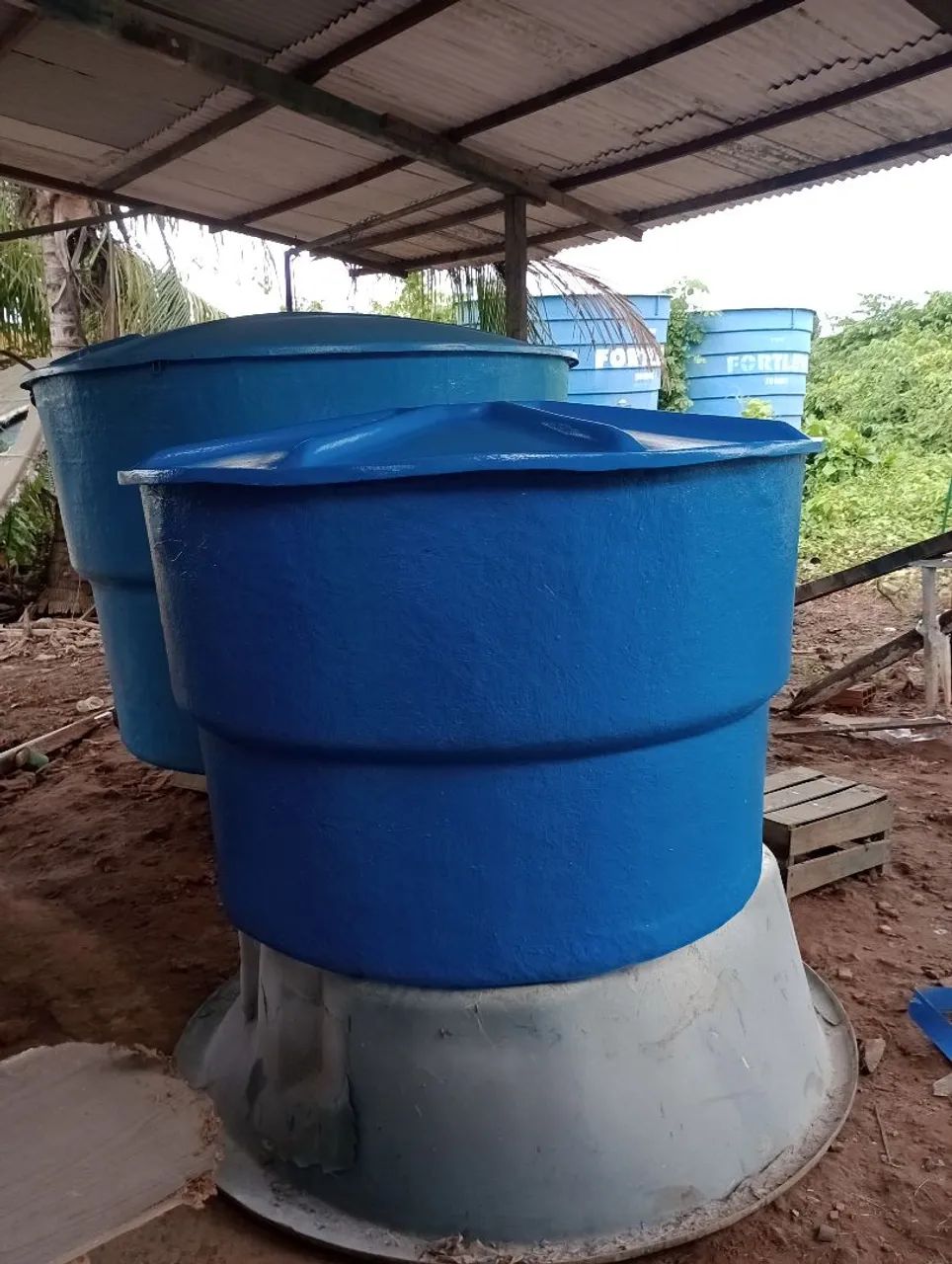 Caixa d'água , cisternas.. fibra em geral