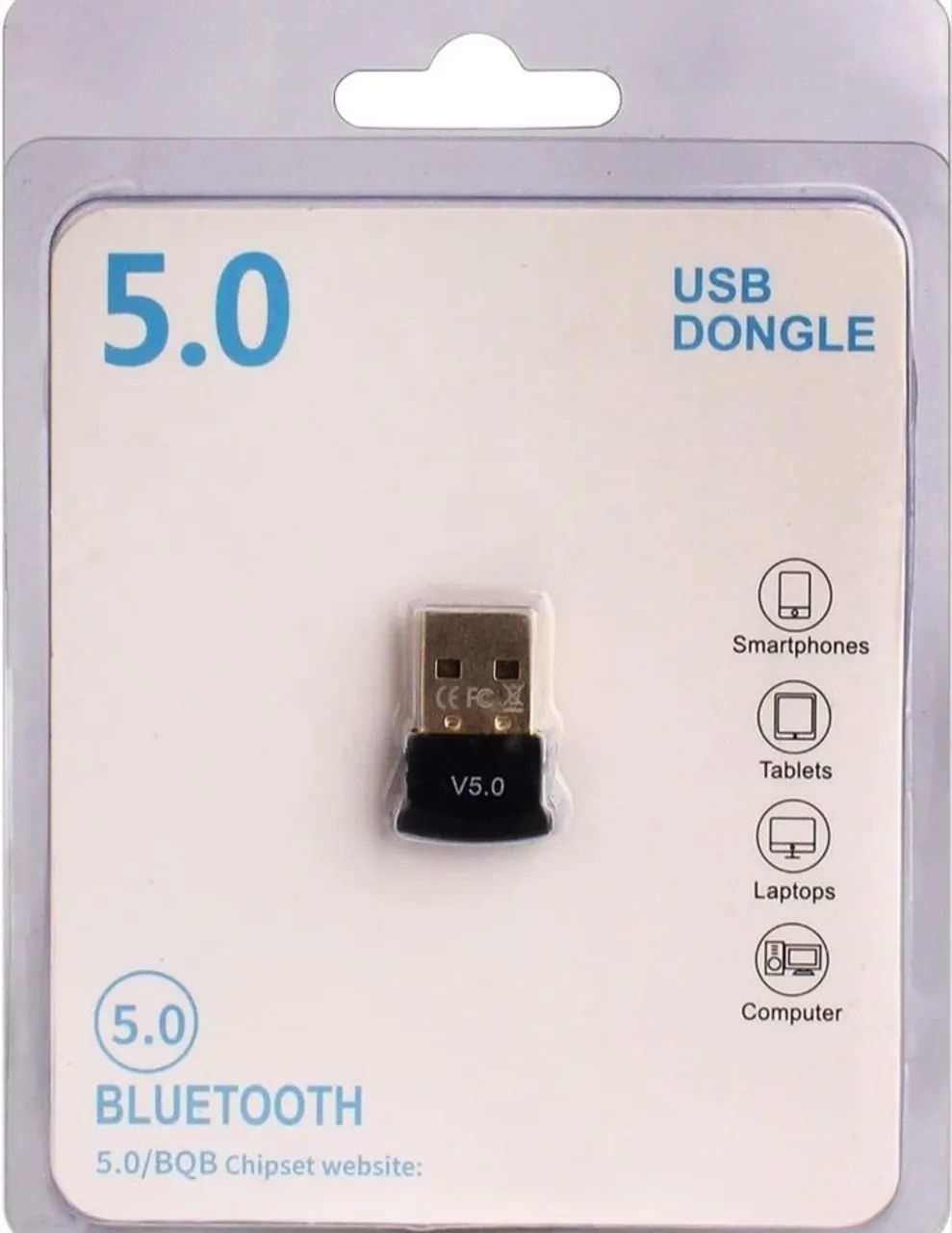 Adaptador Bluetooth USB V5.0 - Conecte seus dispositivos - Foto 2