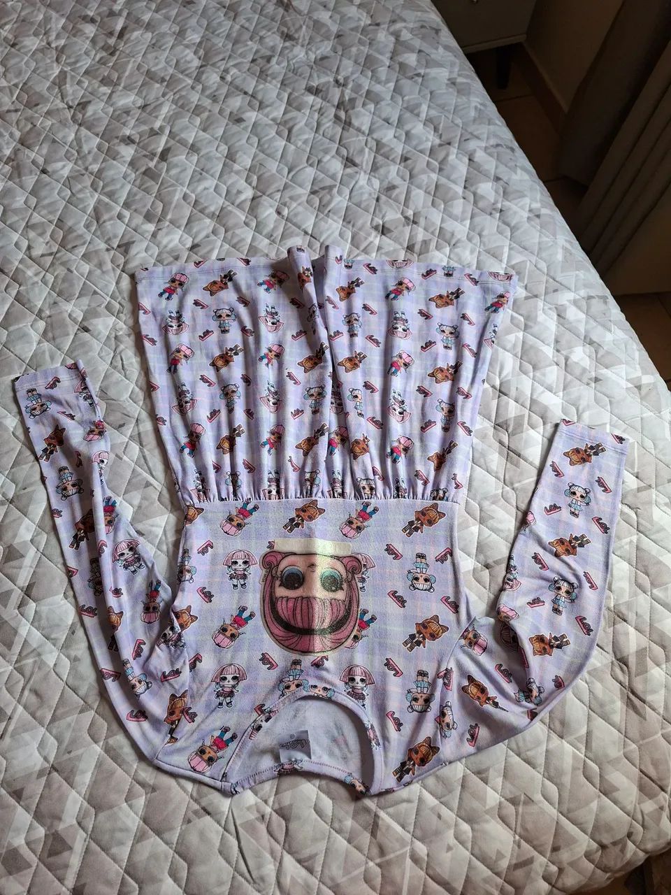 Vestido LOL Surprise Infantil Manga Longa
