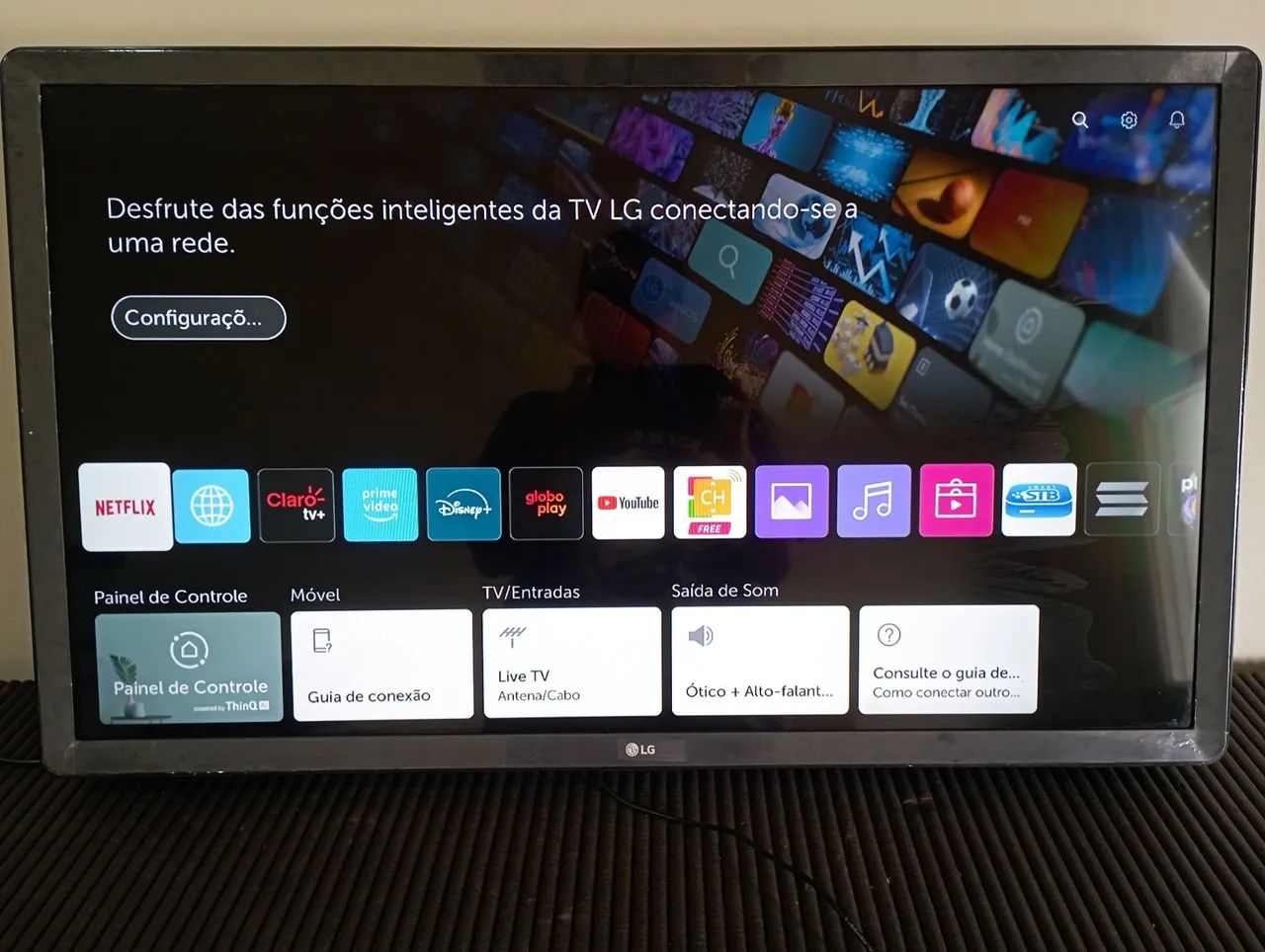 Vendo tv LG 32 polegadas Smart de leds wi-fi 