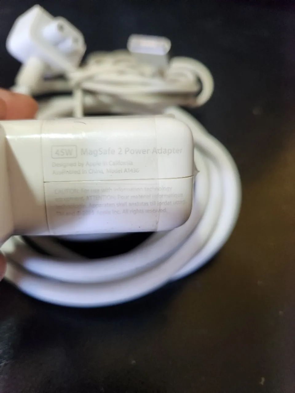 Fonte macbook aplle 45w magsafe 2 original
