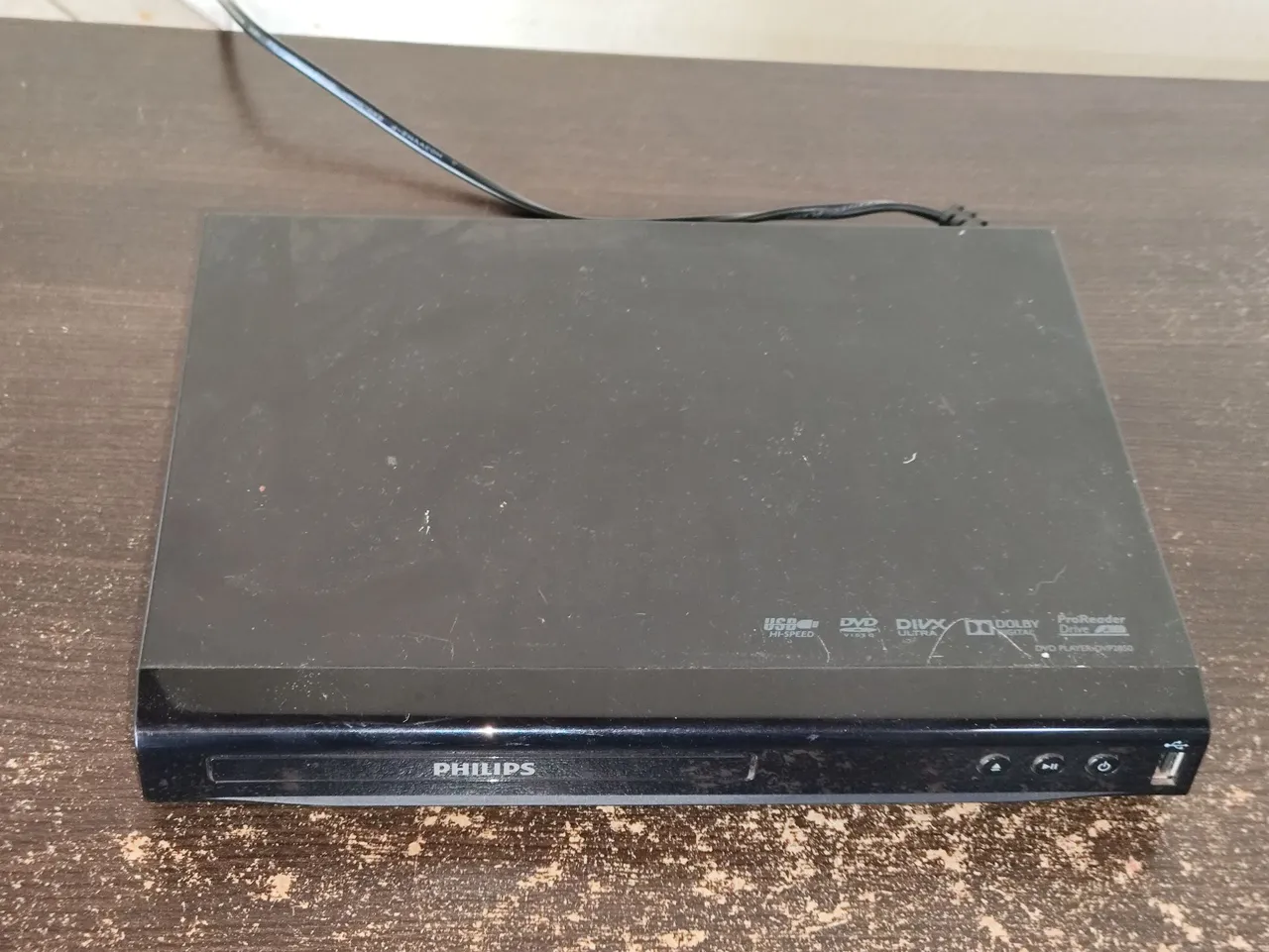 DVD Player Philips com USB - Ótimo estado
