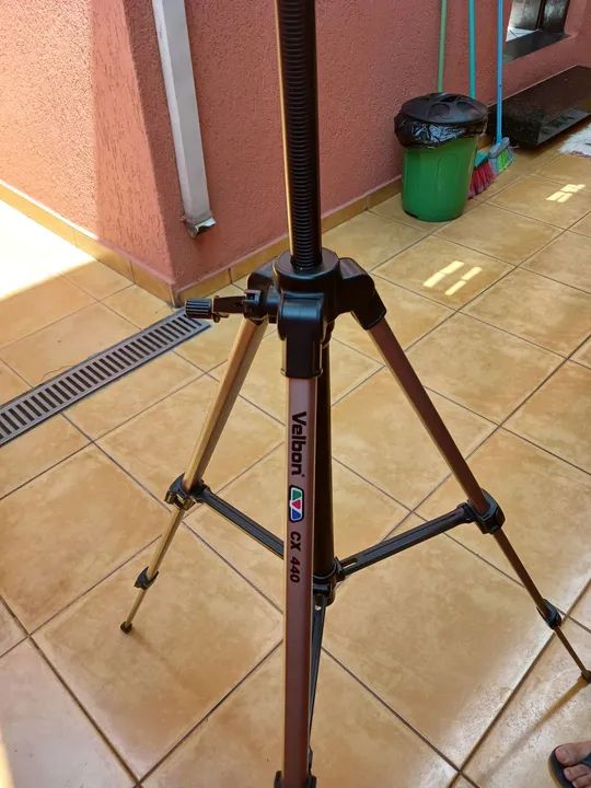 Tripé velbon cx440 do Japão 