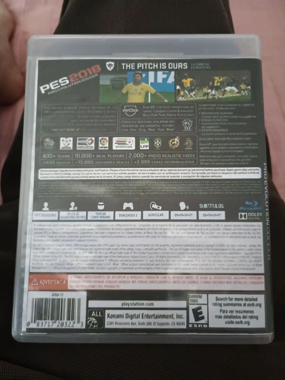 Vendo  PES 18  play 3 atualizado  - Foto 2