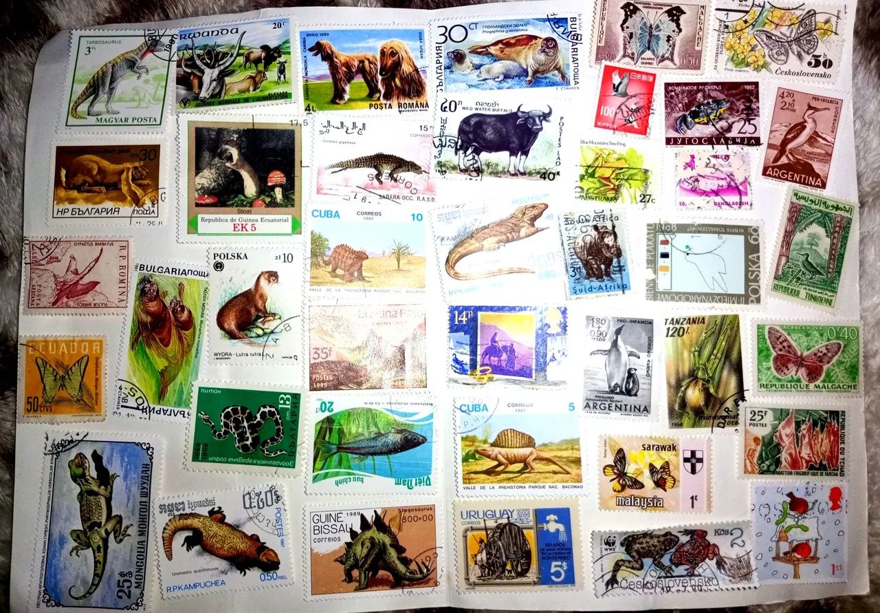 Lote de selos antigos  - Foto 3