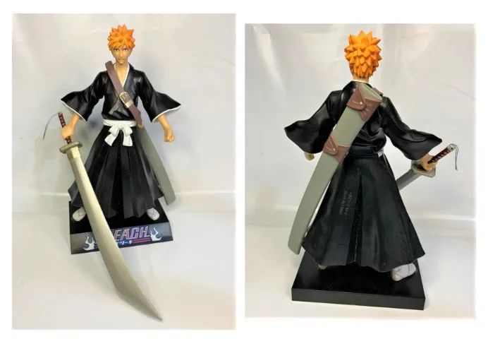 Estatua Bleach Kurosaki Ichigo 18cm Vinil Anime Mangá Importado - Foto 3