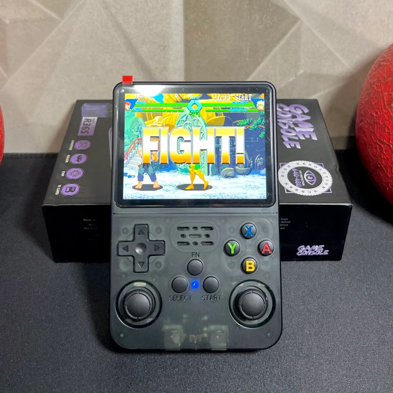 Vídeo Game Portátil com 64GB de jogos retrô 